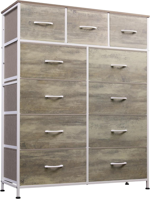 Tall Dresser for Bedroom, Fabric Dresser Storage Tower, Dresser &