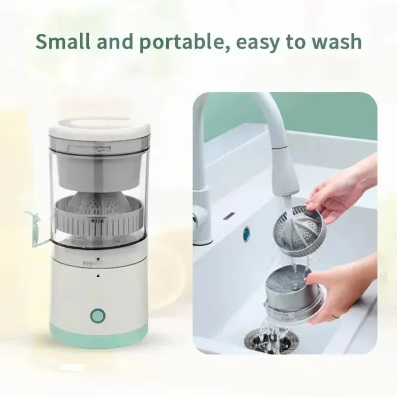 Portable Electric Juicer USB Charging Orange Lemon Fruit Blender Mini