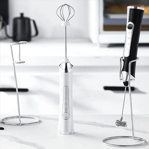 USB Electric Milk Frother Coffee Maker Blender Kitchen Mini Wireless