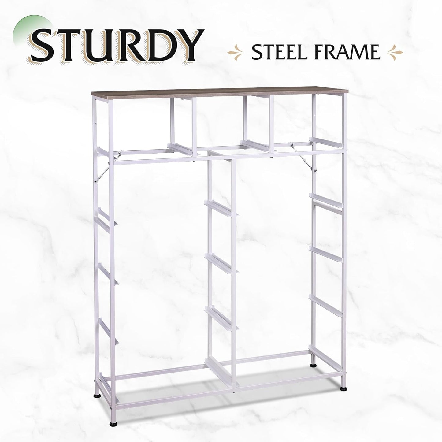 Tall Dresser for Bedroom, Fabric Dresser Storage Tower, Dresser &
