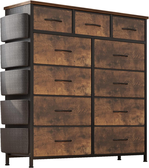 Dresser for Bedroom with 11 Drawer, Dressers & Chests of Drawers with
