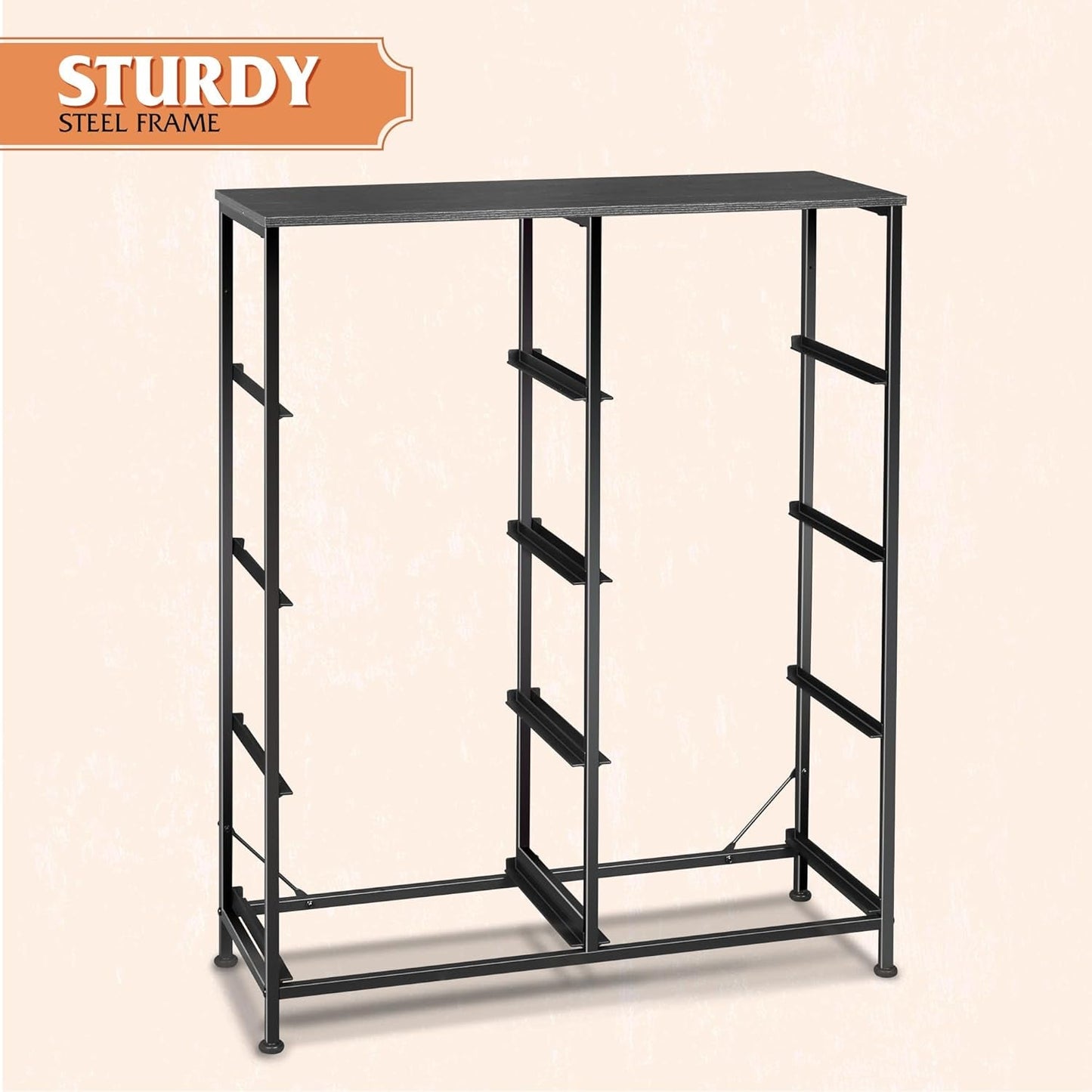 Tall Fabric Dresser for Bedroom with 8 Drawers, Storage Tower with