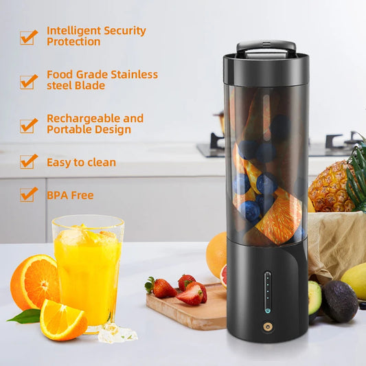 Portable Mixer Fresh Juicer Electric Mini Portable Blender For