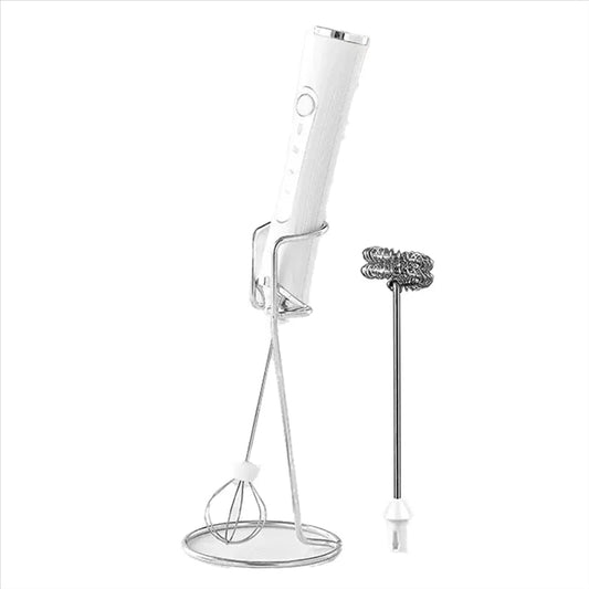 USB Electric Milk Frother Coffee Maker Blender Kitchen Mini Wireless