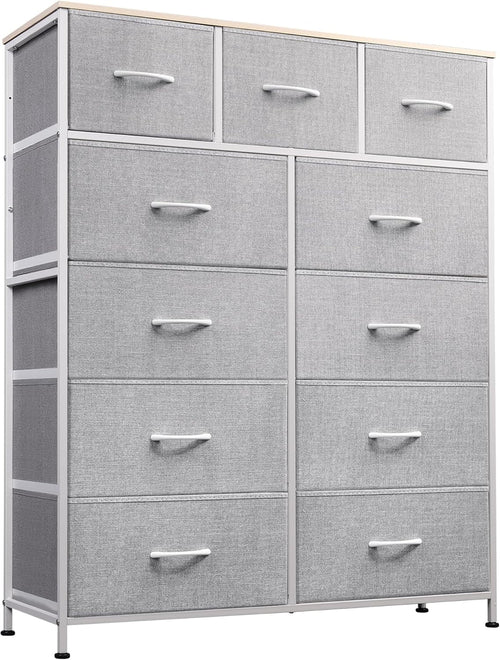 Tall Dresser for Bedroom, Fabric Dresser Storage Tower, Dresser &