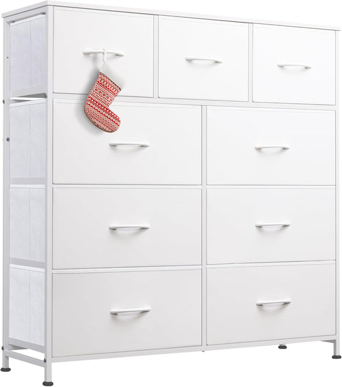 9-Drawer Dresser, Fabric Storage Tower for Bedroom, Hallway, Closet,