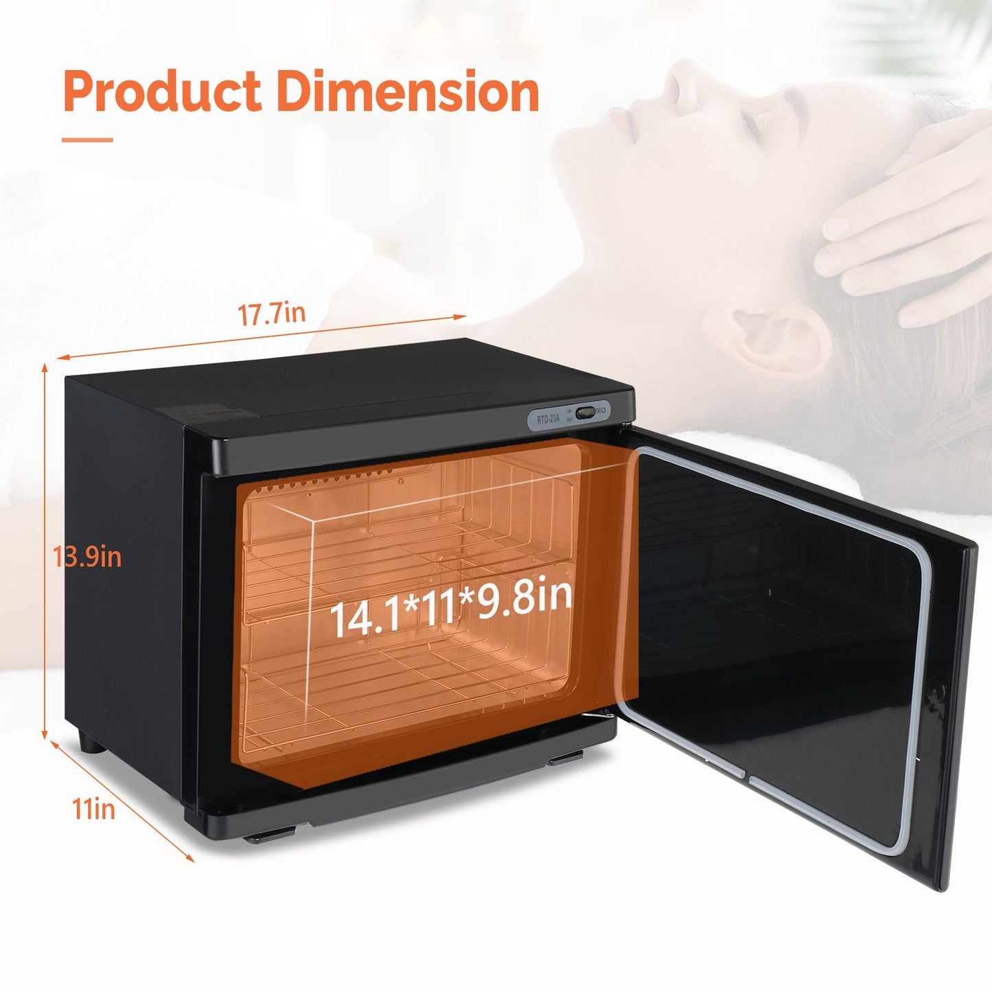 Hot Towel Warmer for Facials Massage, Esthetician Towel Heating