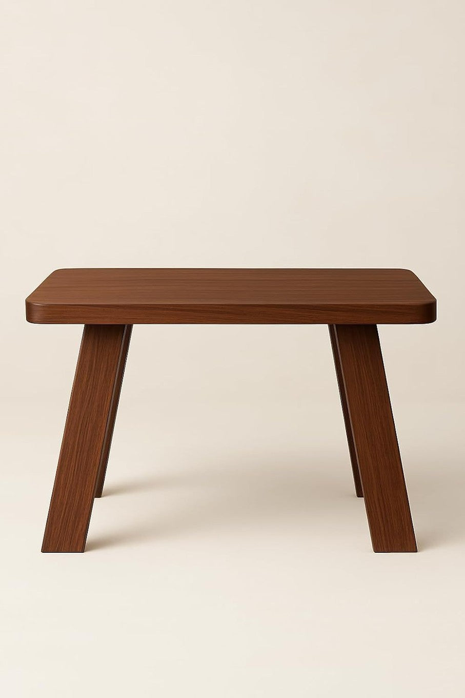Mini Rectangular Wooden Side Table