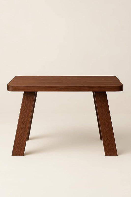 Mini Rectangular Wooden Side Table